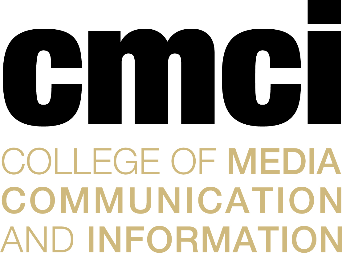 CU Boulder College of Media, Communication and Information logo - Links to website