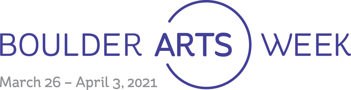 Boulder Arts Week logo - Links to website